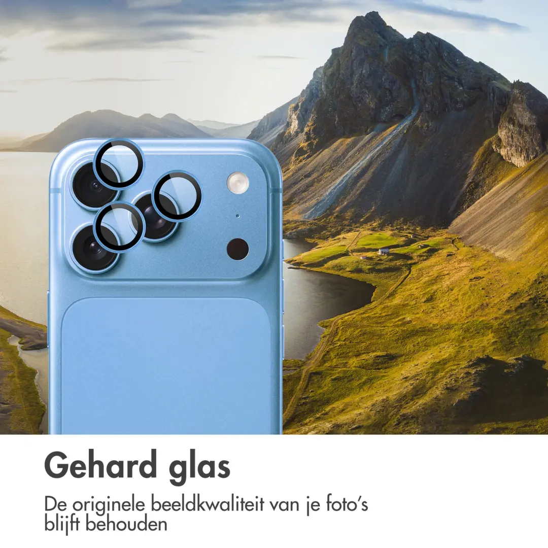imoshion Camera Protector Glas Lichtblauw - 2 Stuks - afbeelding 2 van 6