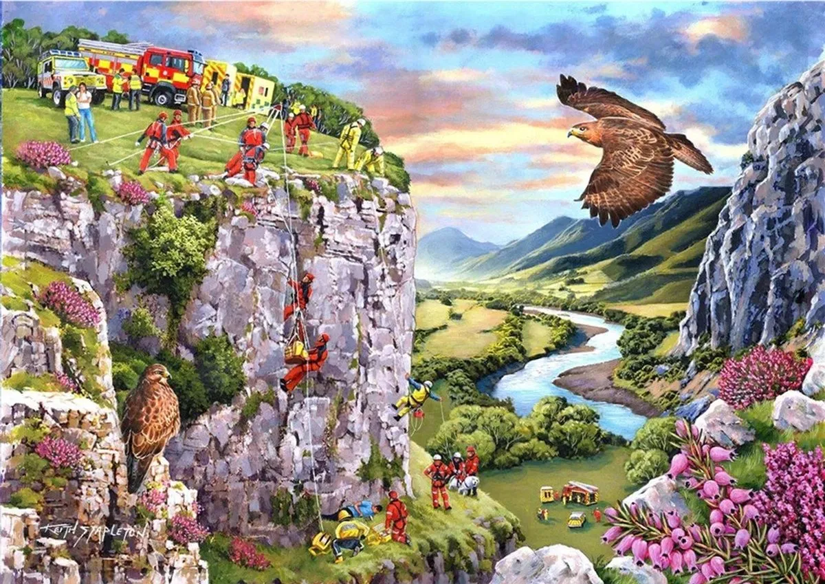 House Of Puzzles Everyday Heroes Puzzel 1000 Stuks