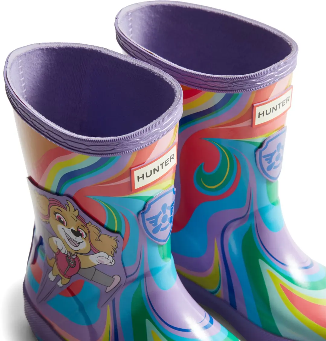 Hunter Paw Patrol Regenlaarzen Roze - Maat 24 - afbeelding 2 van 6