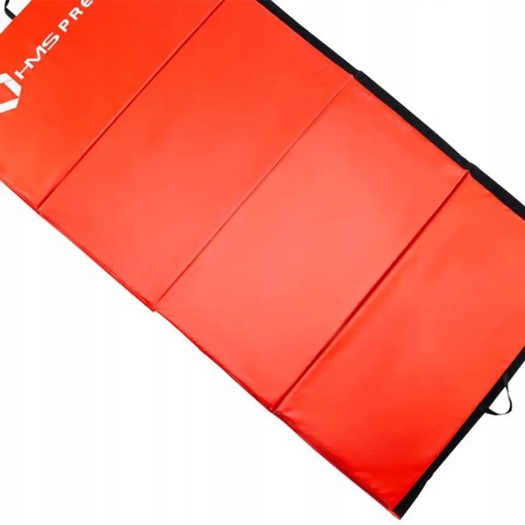 HMS MGS01 Opvouwbaar Gymnastiekmat Rood 240x120 cm