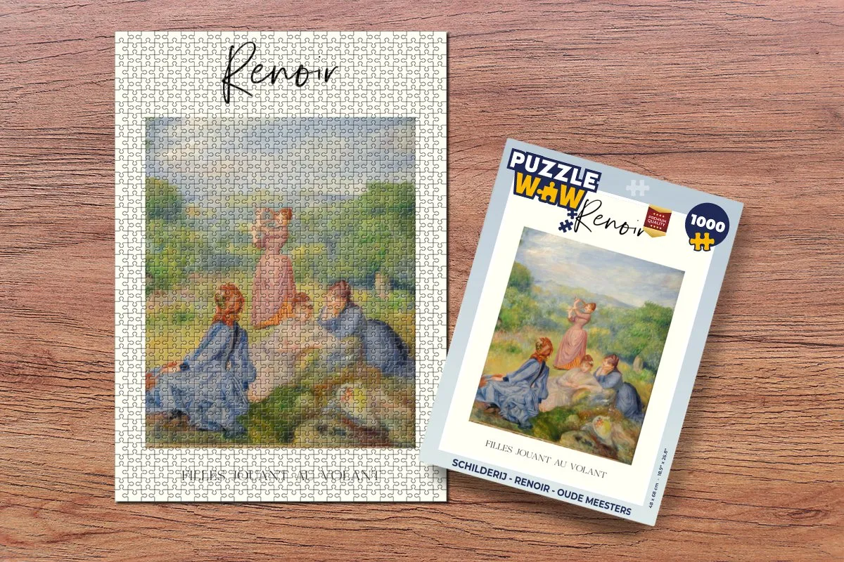 PuzzleWow Renoir Legpuzzel 1000 Stuks - Multicolor