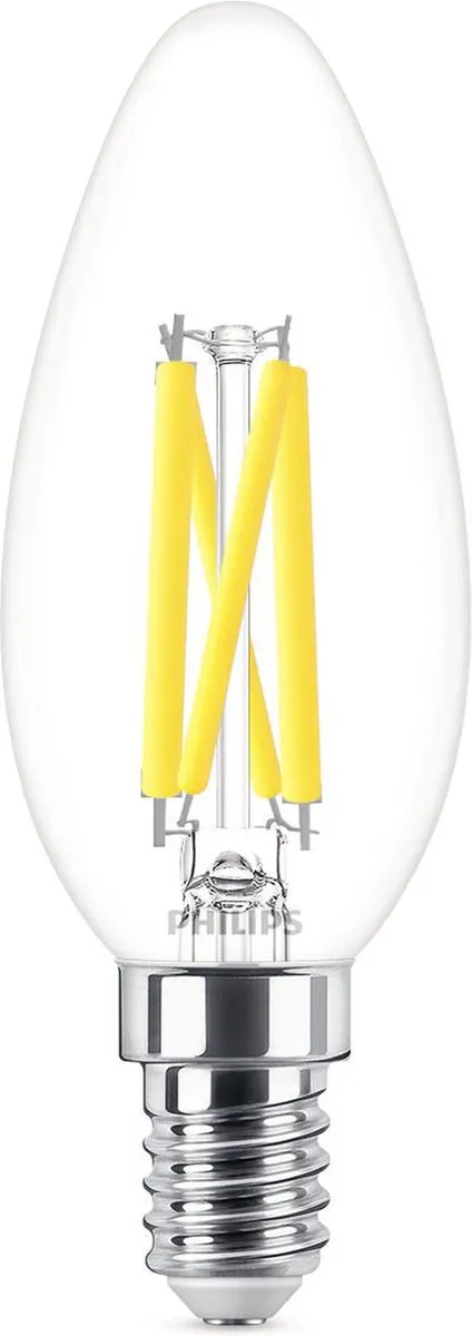 Philips LED Kaars Transparant 5.9W E14 - Warmwit - afbeelding 6 van 6