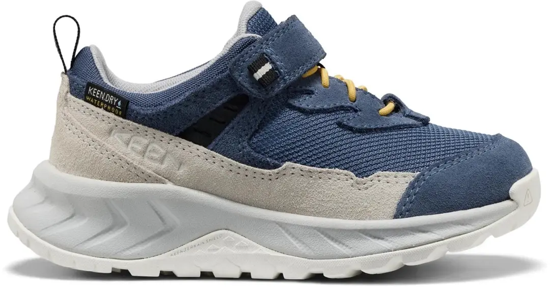 Hightrail Kinder Wandelschoenen Suède Blauw Waterdicht