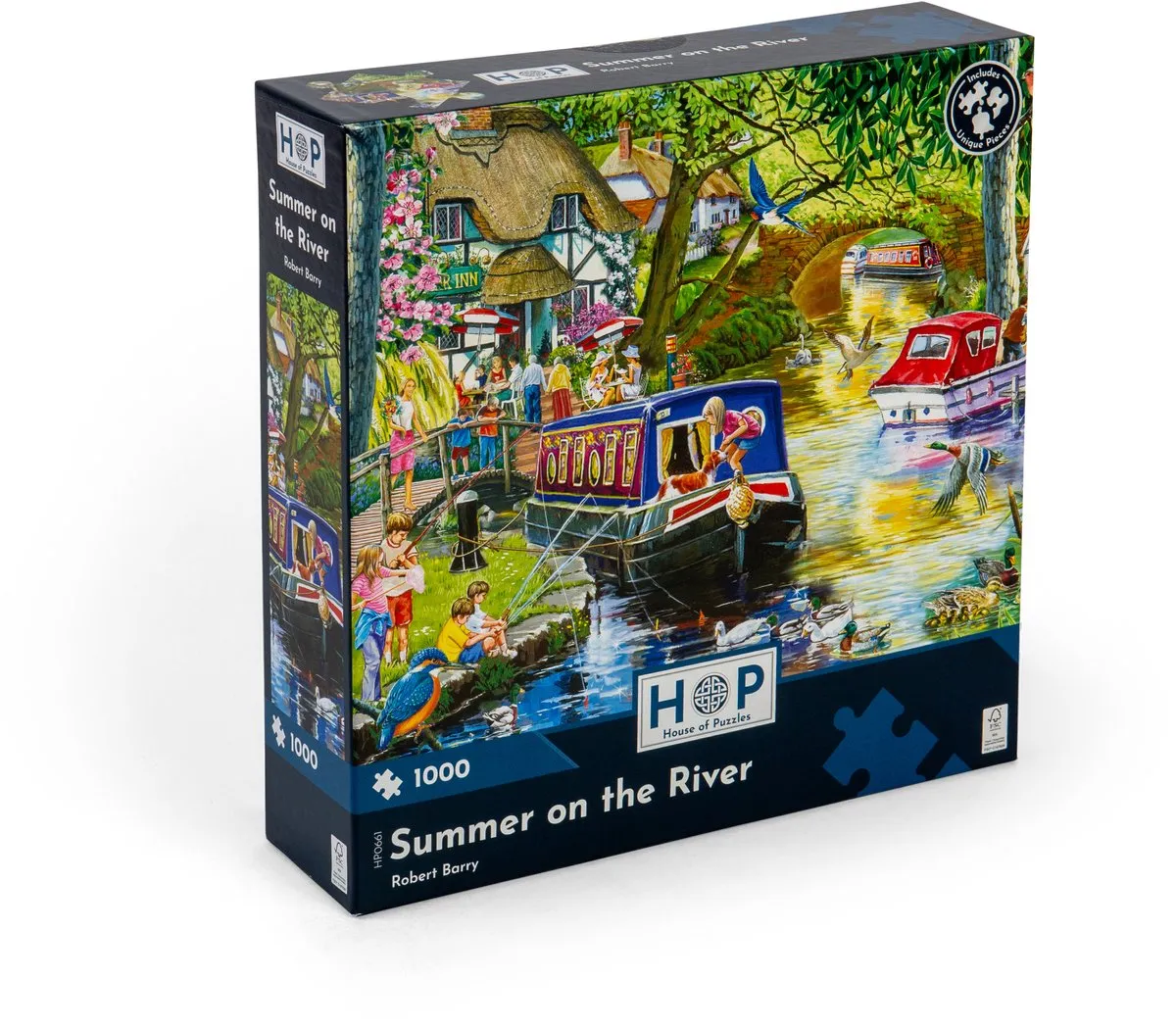 House Of Puzzles Summer on the River Puzzel 1000 Stuks - HP0661 - Multicolor
