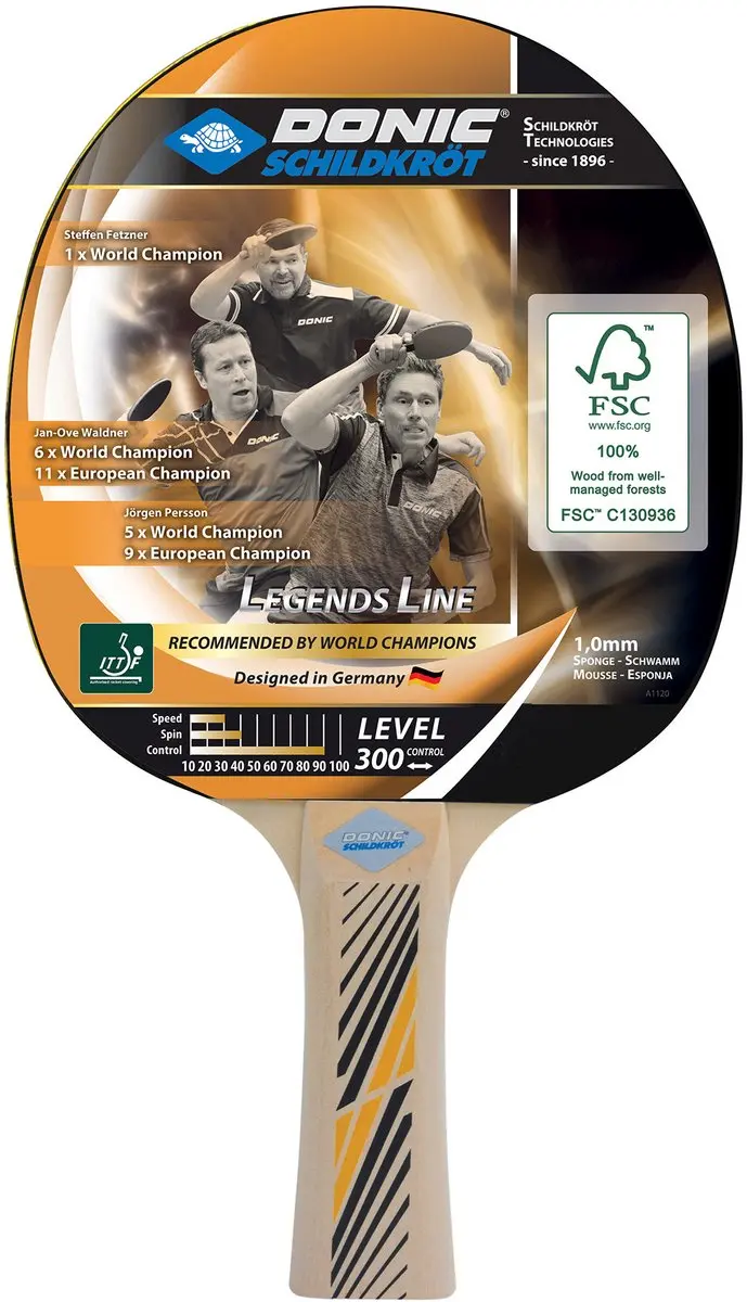Schildkröt Legends 300 Tafeltennisbat
