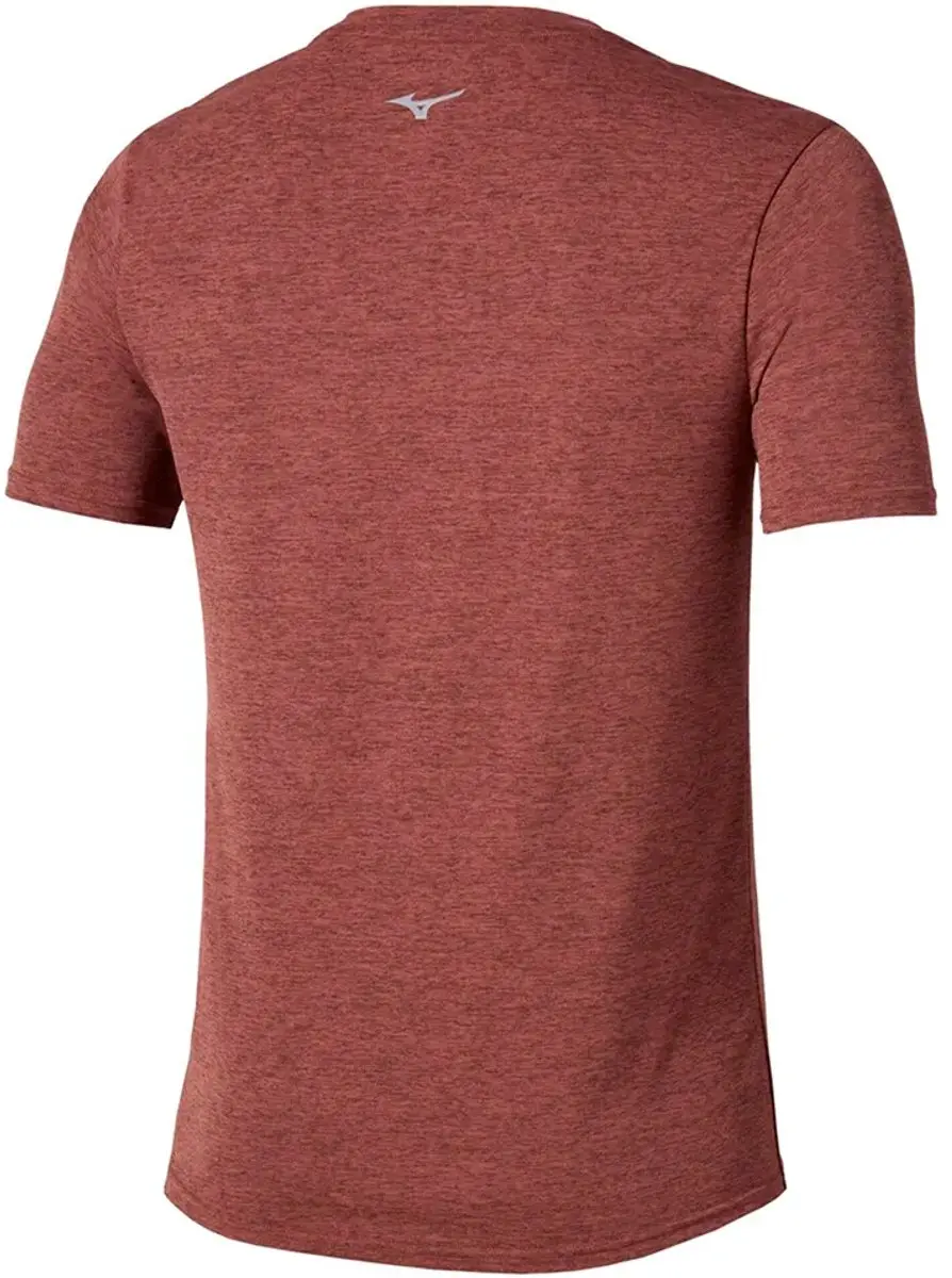 Mizuno Core Runbird T-shirt - S - Rood - afbeelding 2 van 4