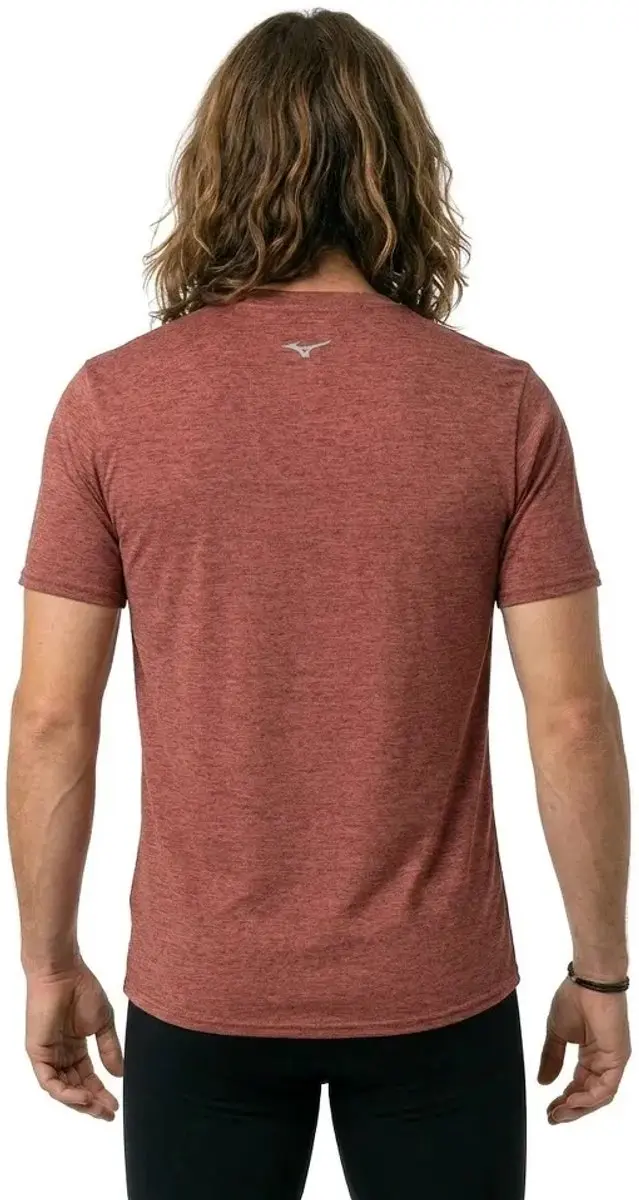 Mizuno Core Runbird T-shirt - S - Rood - afbeelding 4 van 4