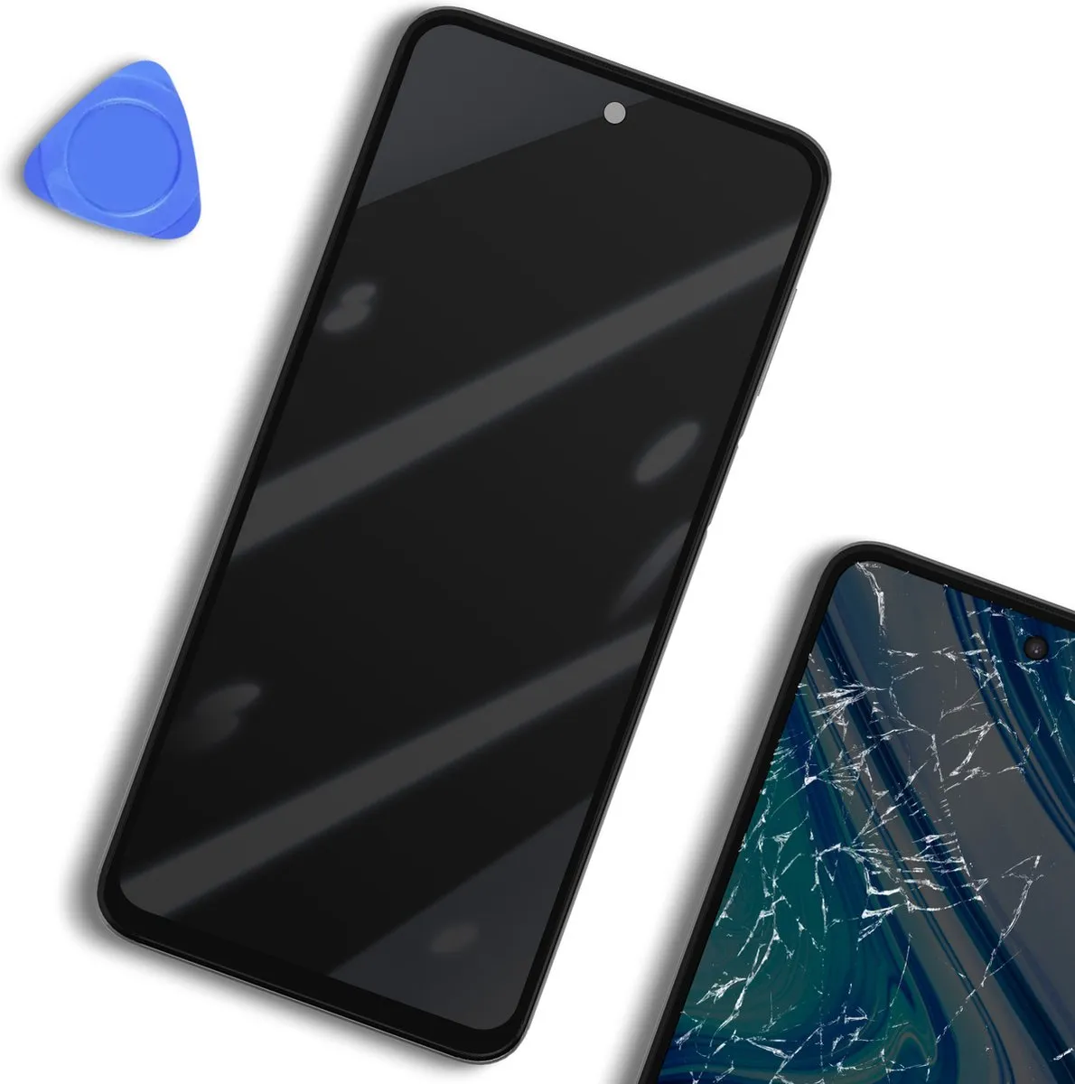 Xiaomi Redmi Note 9 Pro Schermkussen Wit