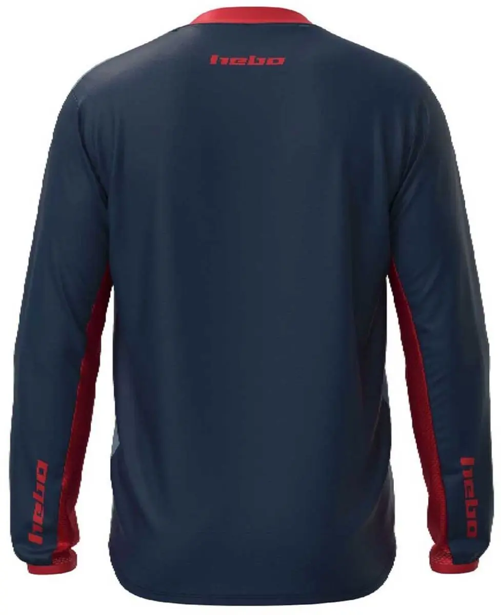 Hebo Tech Jersey Lange Mouwen M - Grijs - afbeelding 4 van 4