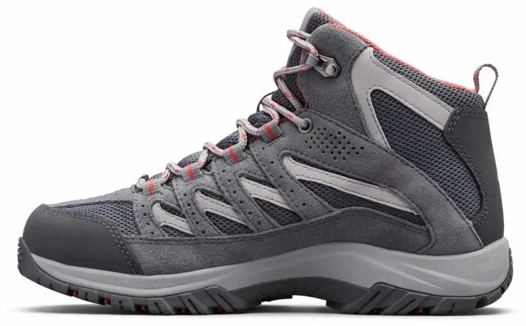 Columbia Crestwood Mid Waterproof Dames Wandelschoenen - Grijs - afbeelding 5 van 6