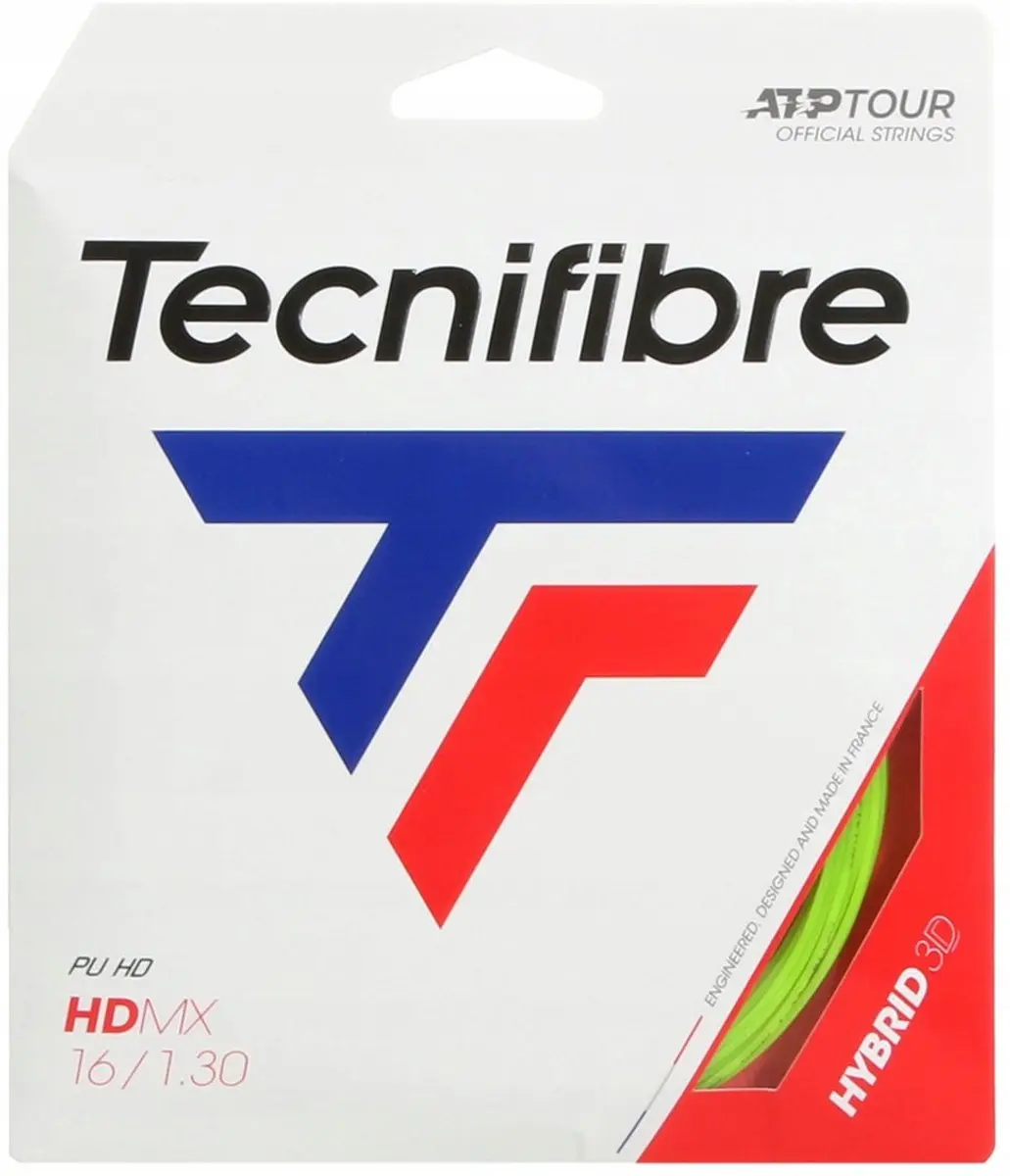 Tecnifibre HDMX Tennissnaar Geel 12m 1.35mm