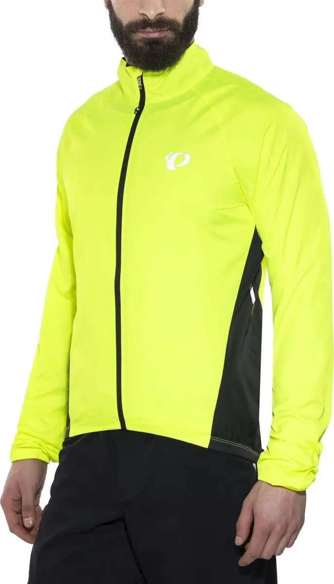 Pearl izumi elite barrier jas geel maat m