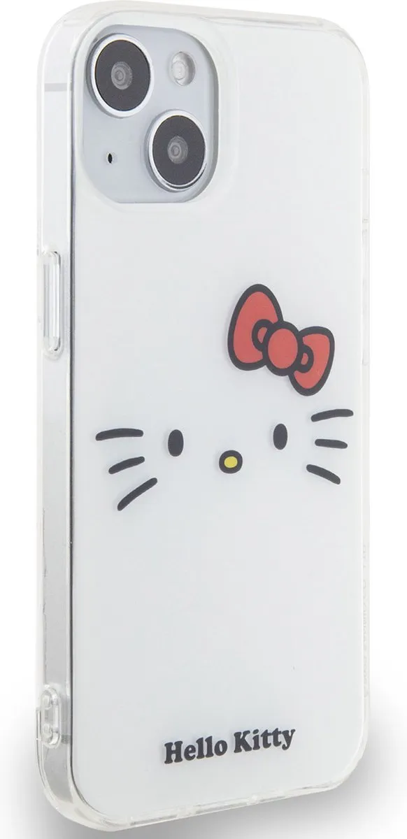 Hello Kitty iPhone 14 Pro Max TPU Hoesje - Kitty Face - Wit