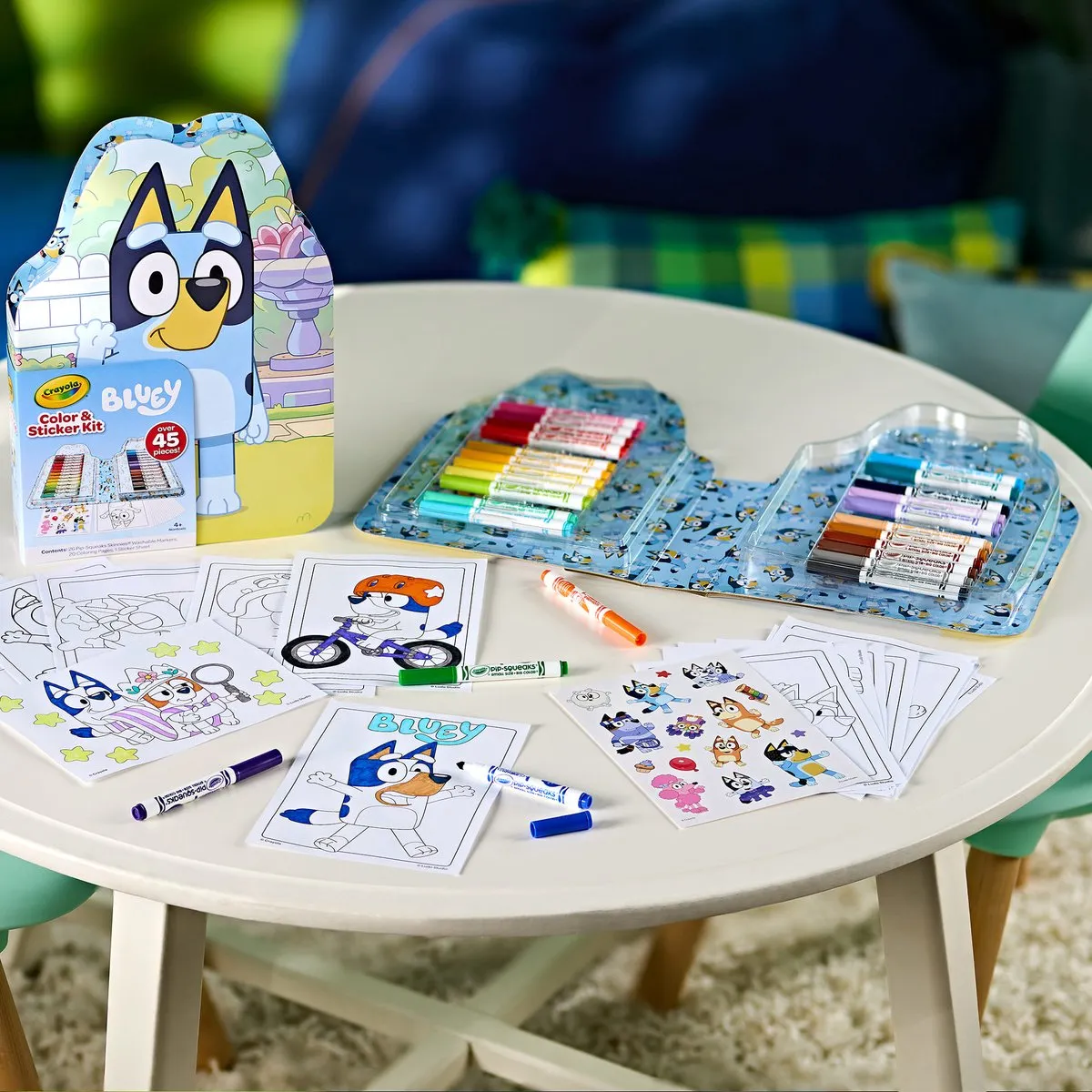 Crayola Bluey Creatief Koffertje - 45 Stuks