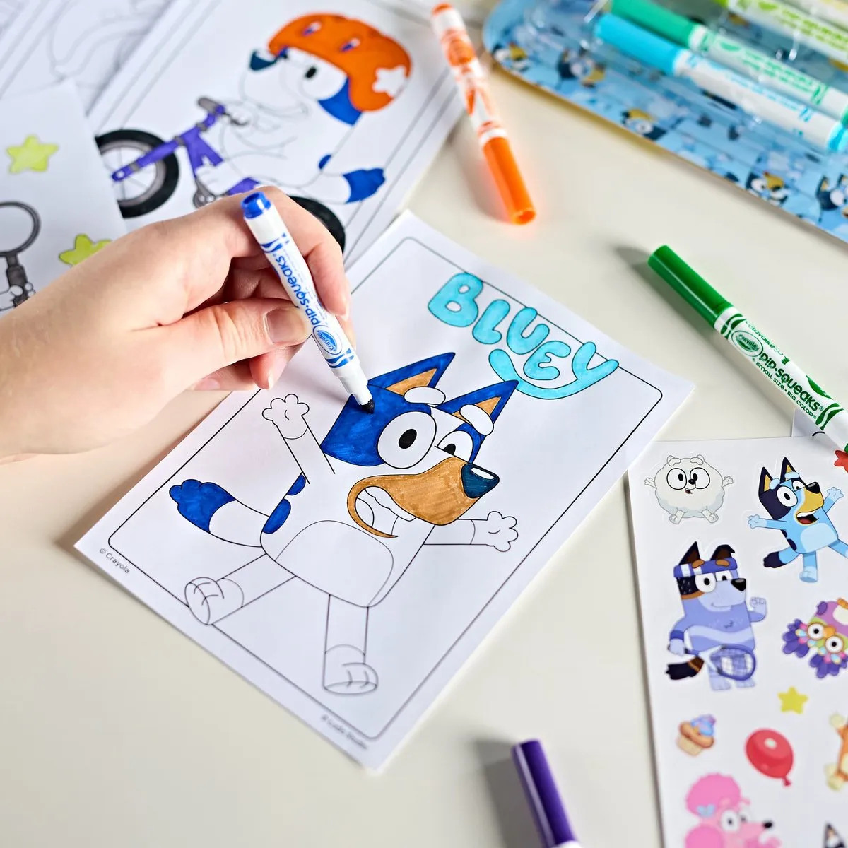 Crayola Bluey Creatief Koffertje - 45 Stuks