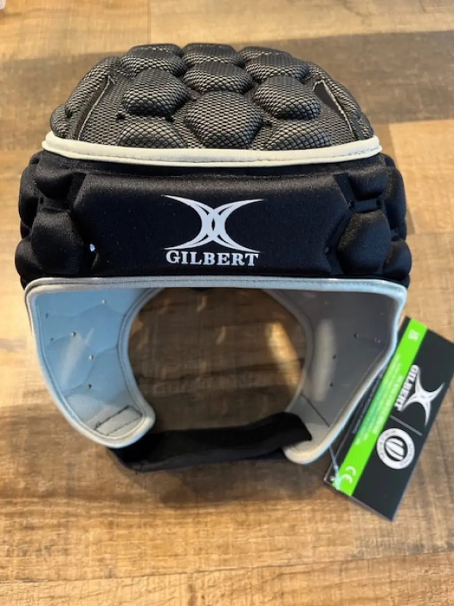 Gilbert XP250 Rugby Helm - Large - Zwart/Zilver - afbeelding 4 van 5