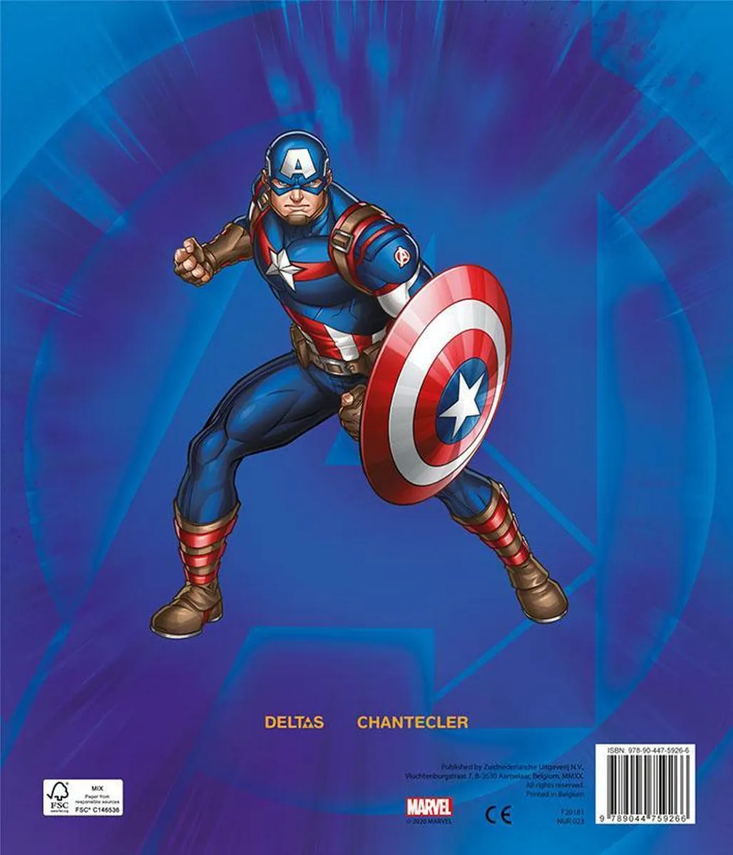 Marvel Deltas Avengers Sticker Parade - 20 Pagina's - Multi