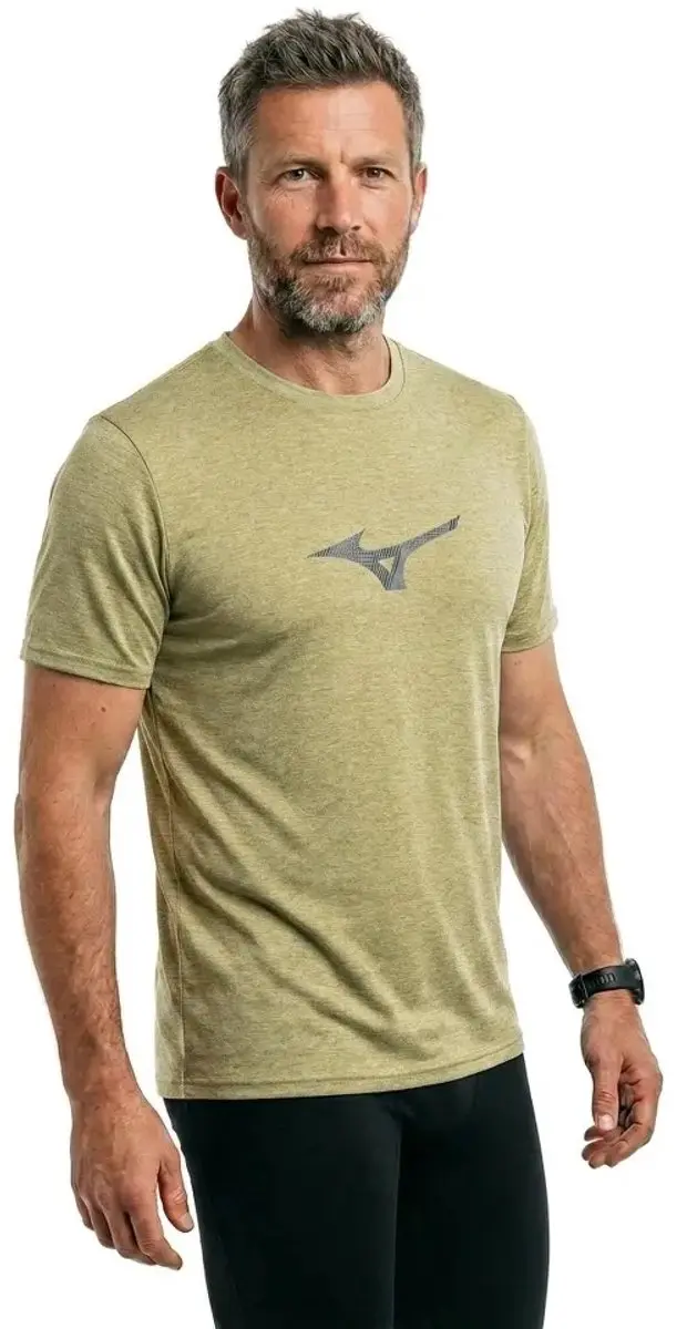 Mizuno Core Runbird T-shirt - S - Elm - afbeelding 3 van 4