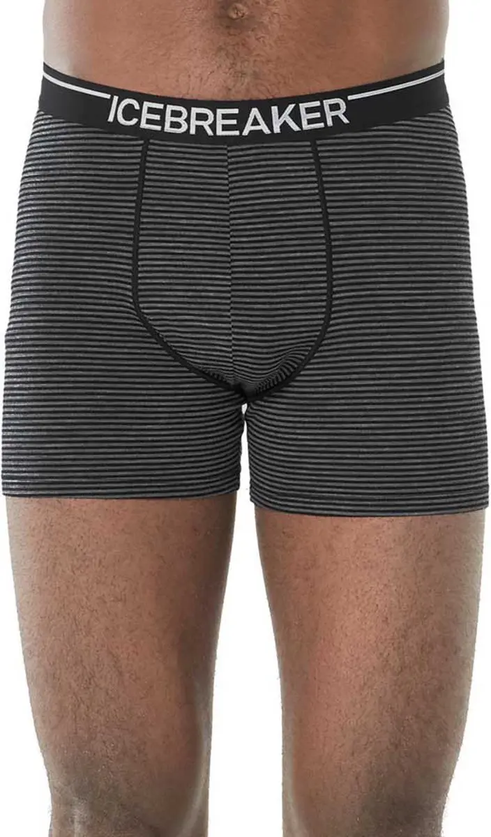 Icebreaker Anatomica Boxers Gritstone Heather L - afbeelding 2 van 6