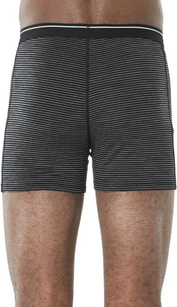 Icebreaker Anatomica Boxers Gritstone Heather L - afbeelding 4 van 6