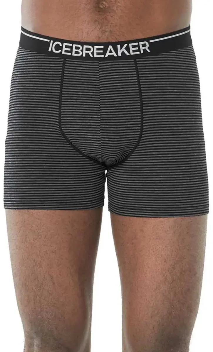 Icebreaker Anatomica Boxers Gritstone Heather L - afbeelding 3 van 6