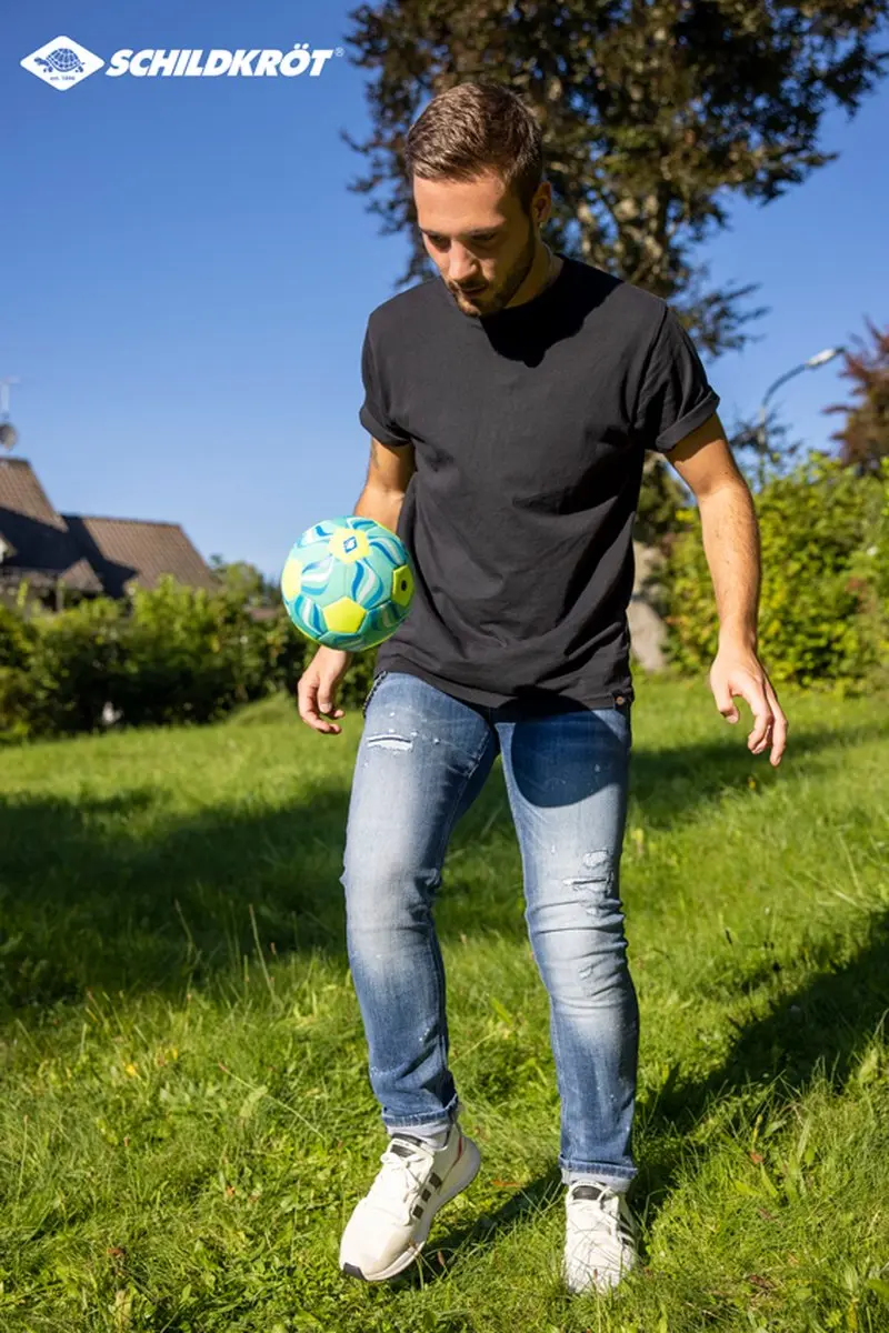 Schildkröt Mini Strandvoetbal 5 - Meerkleurig - afbeelding 4 van 6