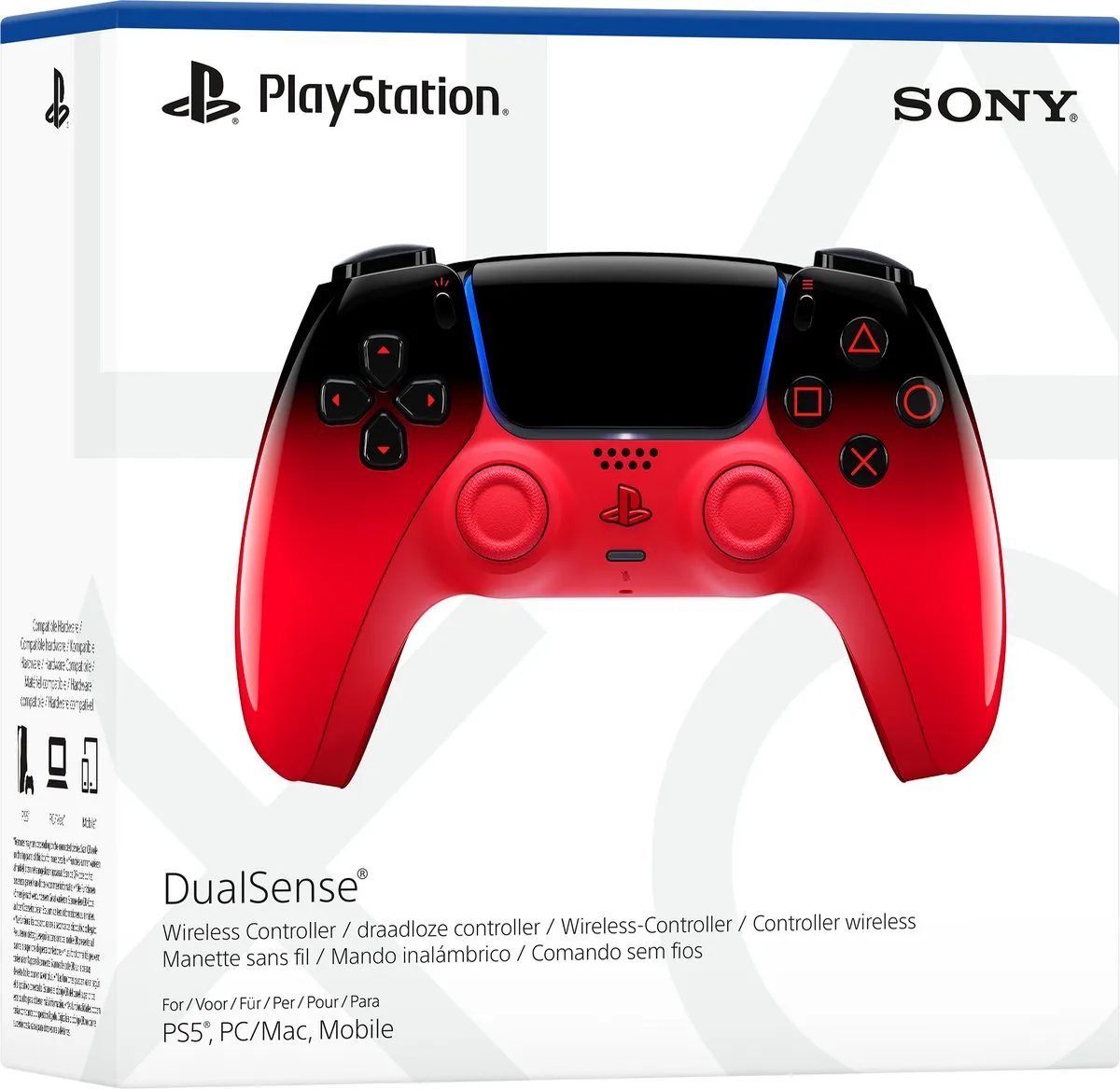 Sony PlayStation DualSense Controller Techno Red - 1.560mAh