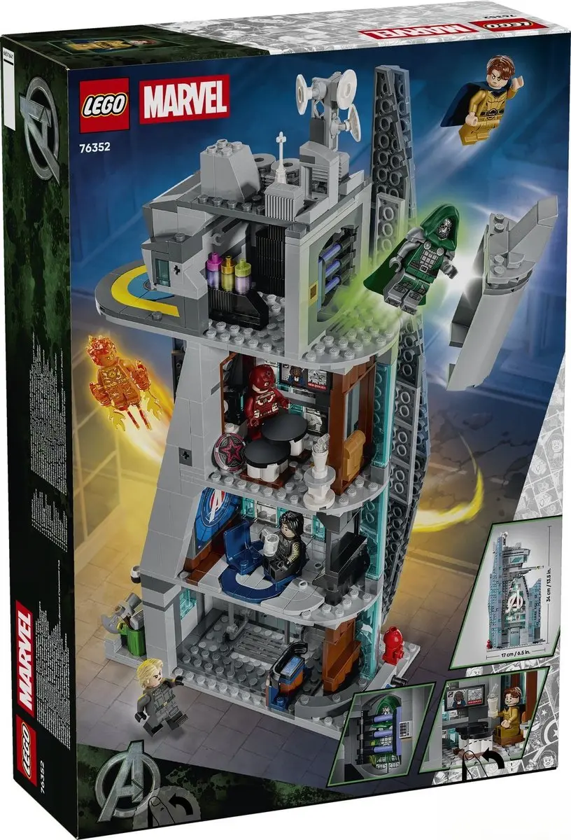 LEGO Marvel Avengers Doomsday Toren 76352 - 954 Stukken - afbeelding 6 van 6
