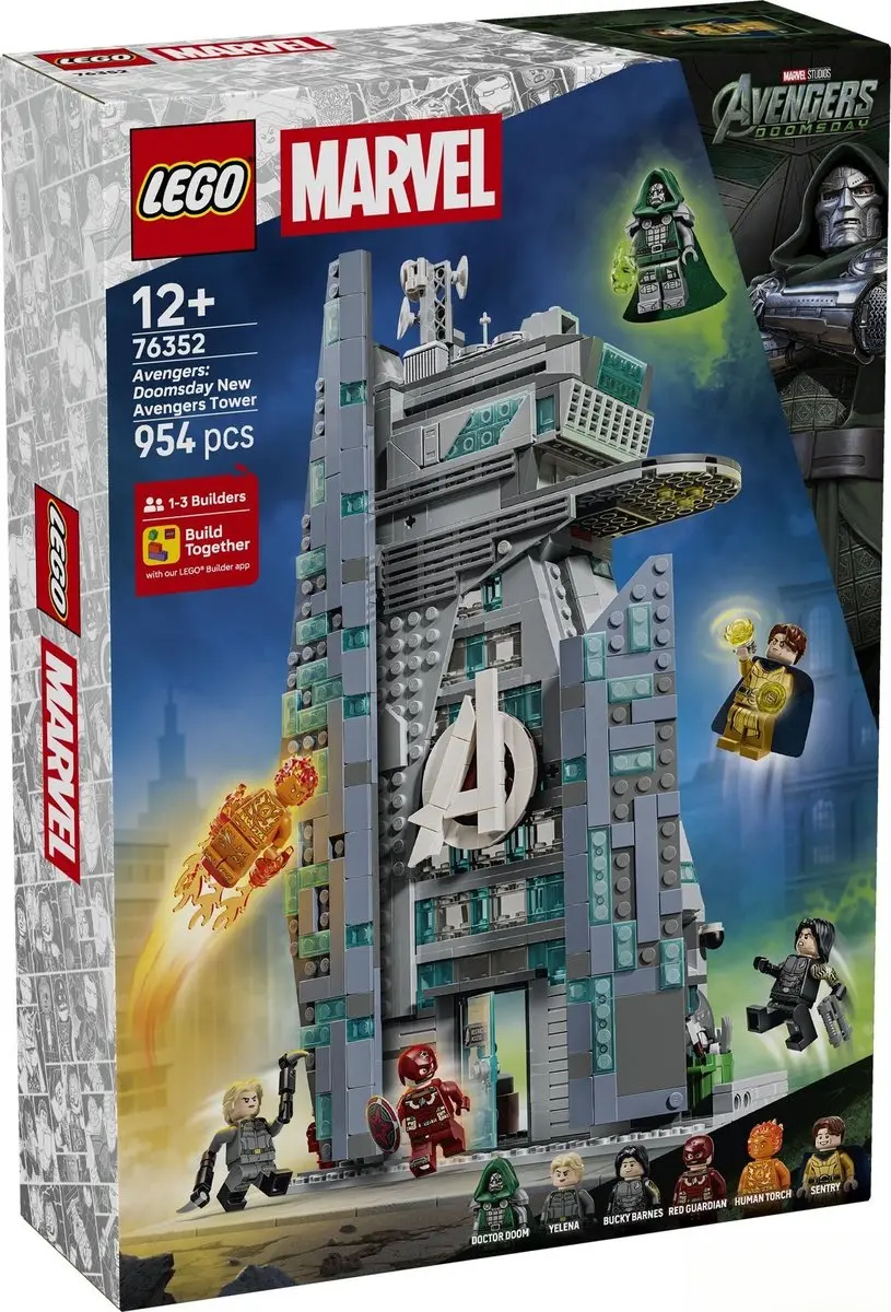 LEGO Marvel Avengers Doomsday Toren 76352 - 954 Stukken - afbeelding 5 van 6