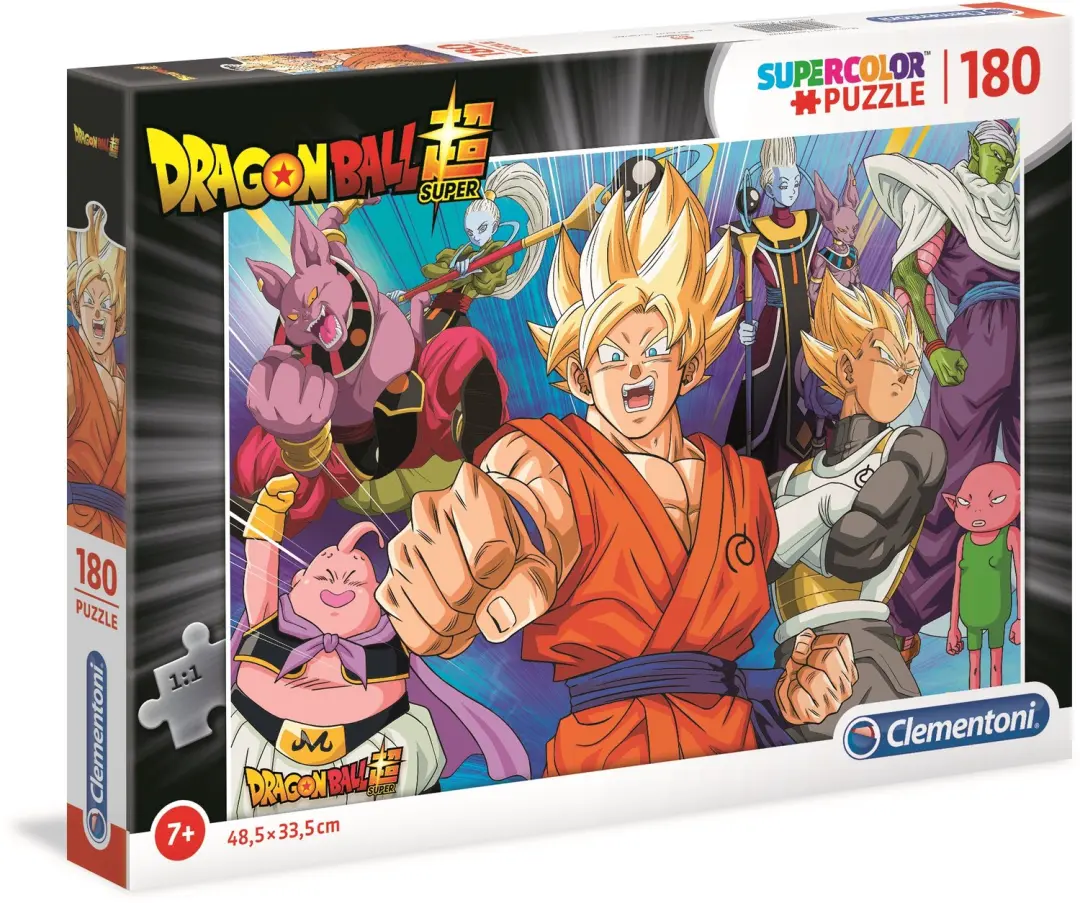 Clementoni Dragon Ball Super Puzzel 180 Stukjes - Multicolor - afbeelding 3 van 4