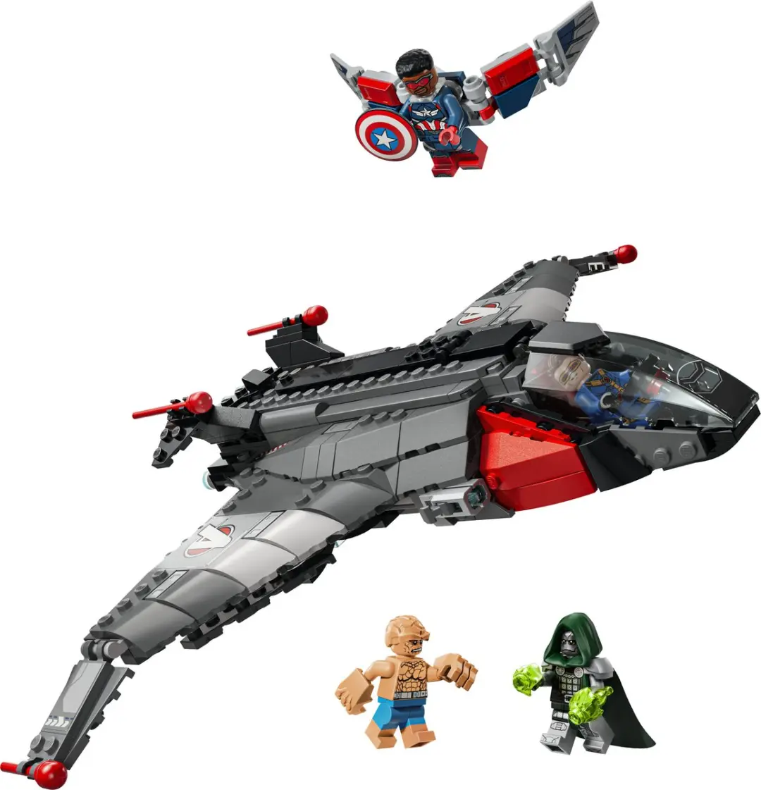 LEGO Marvel Avengers Doomsday Quinjet 76347 - 433 Stukken - afbeelding 4 van 6