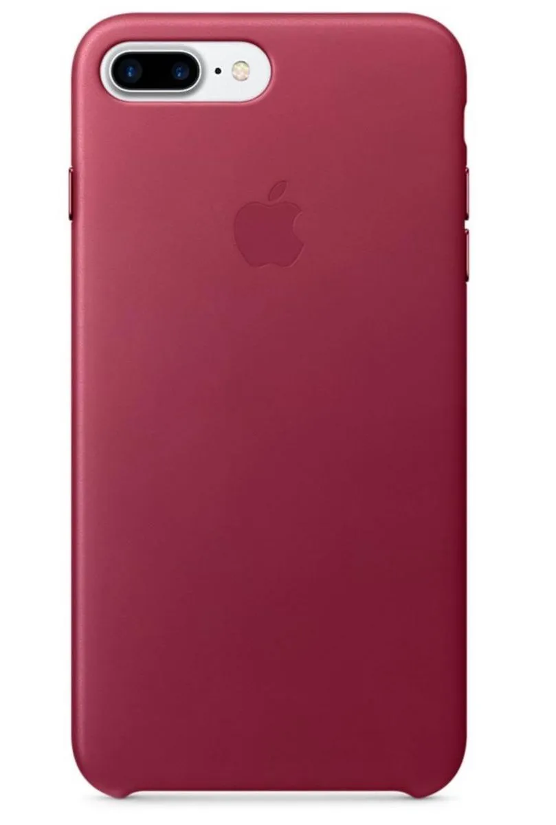 Apple Leren Hoesje iPhone 7/8 Plus MPVU2ZM/A - Bessenrood