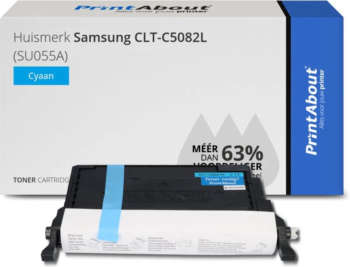 PrintAbout CLT-C5082L Toner Cyaan