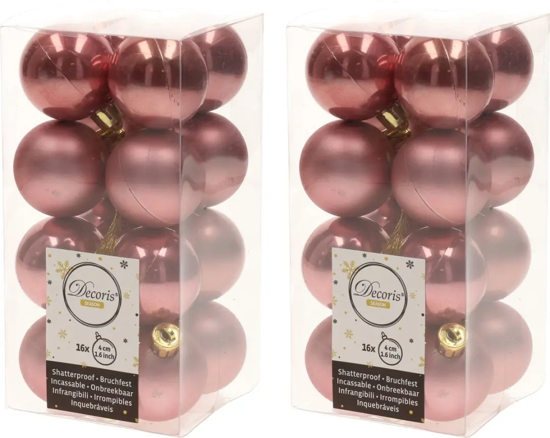 Decoris kleine kerstballen