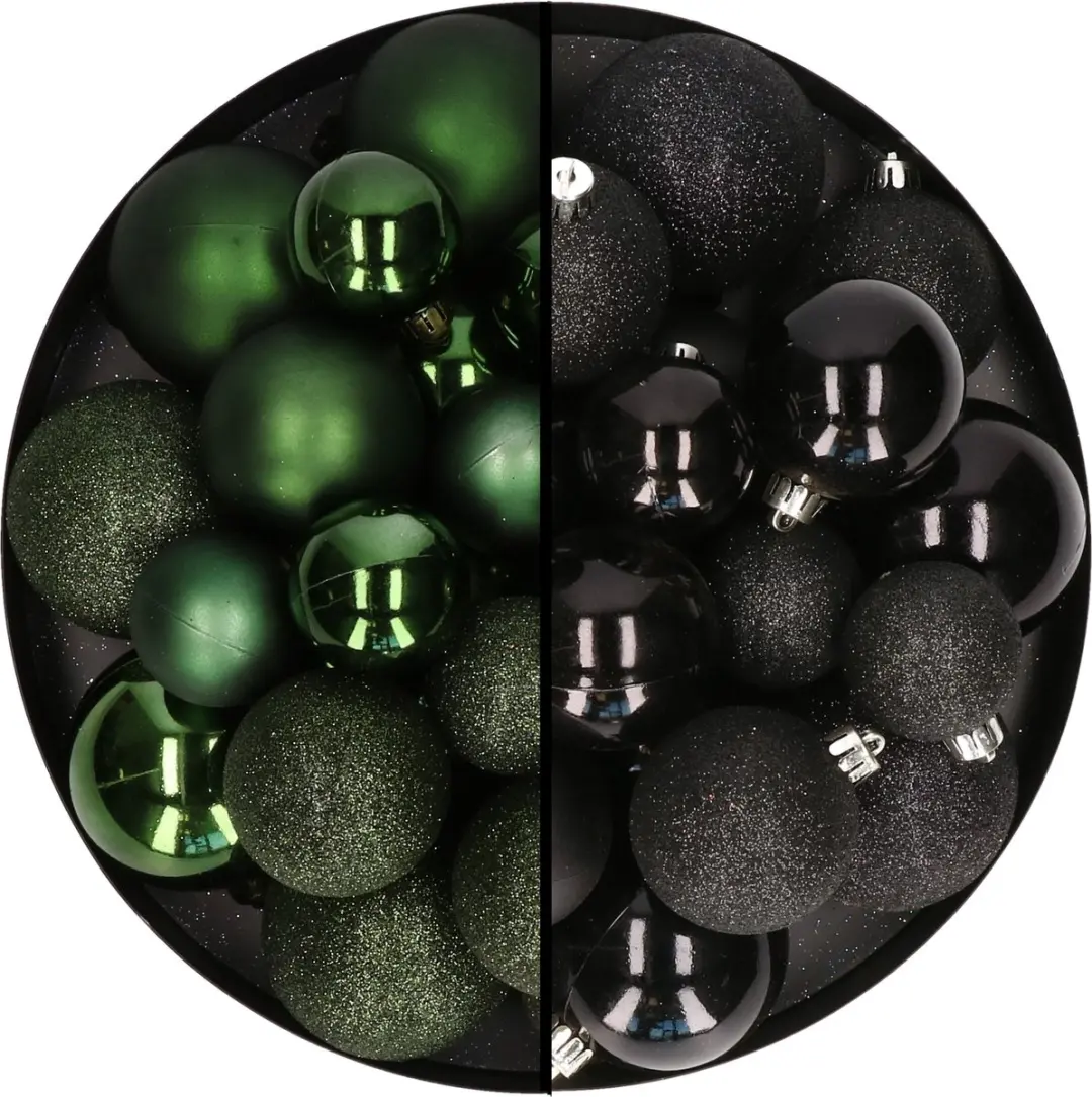 Decoris kerstballen 60x st