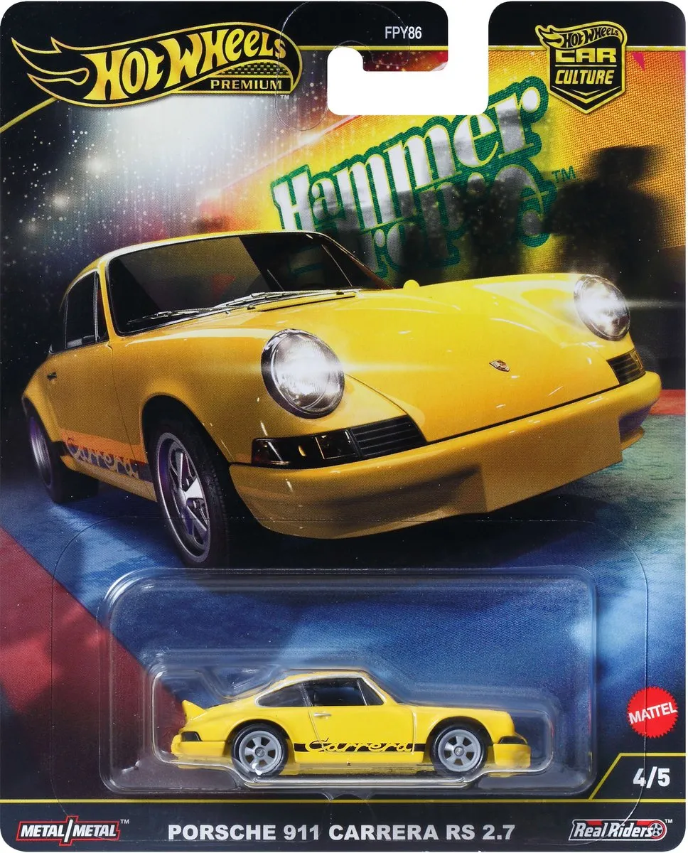 Hot Wheels Autocultuur Ciruitlegendes HRW06 - Auto Wit