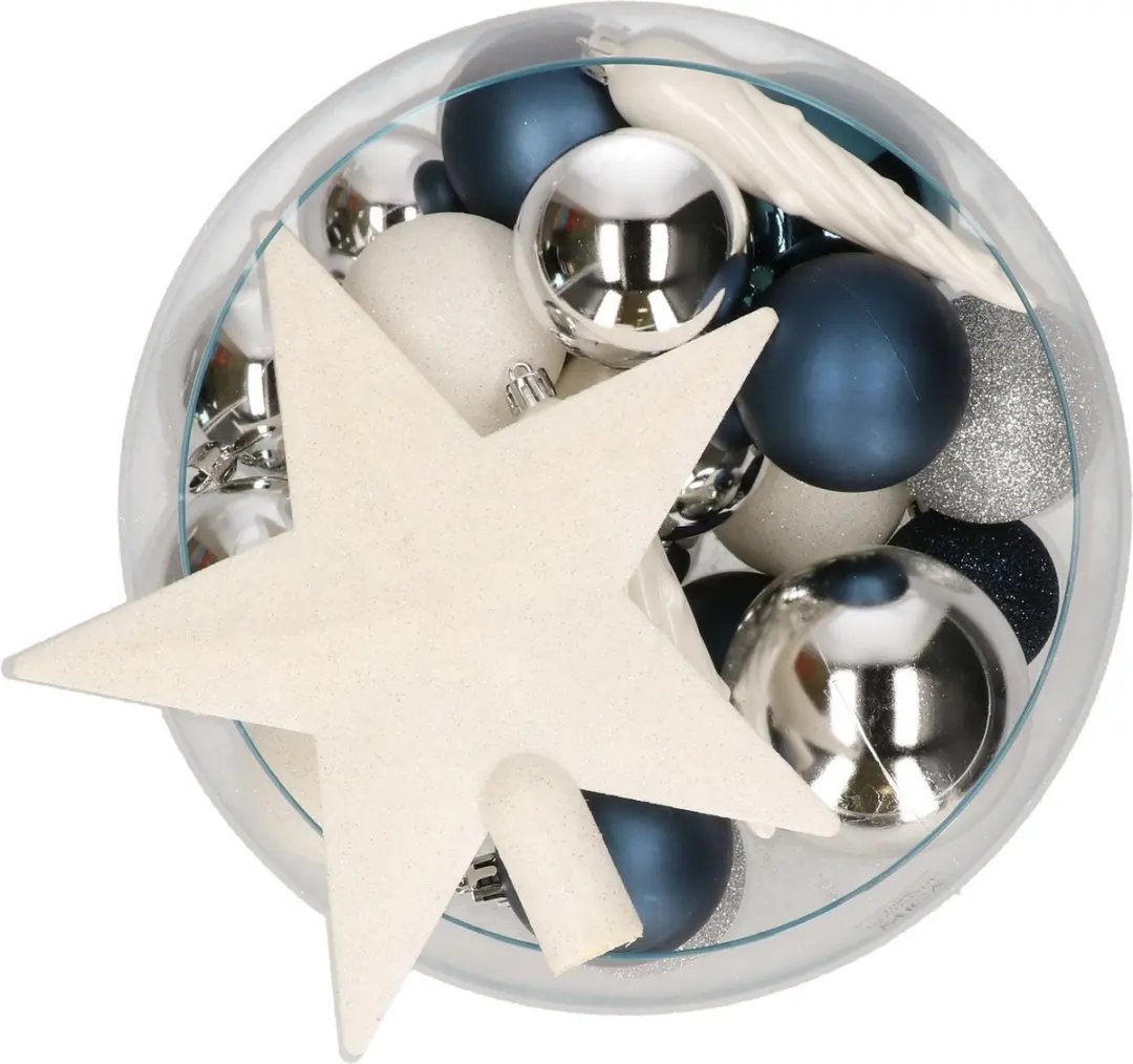 Decoris kerstballen set