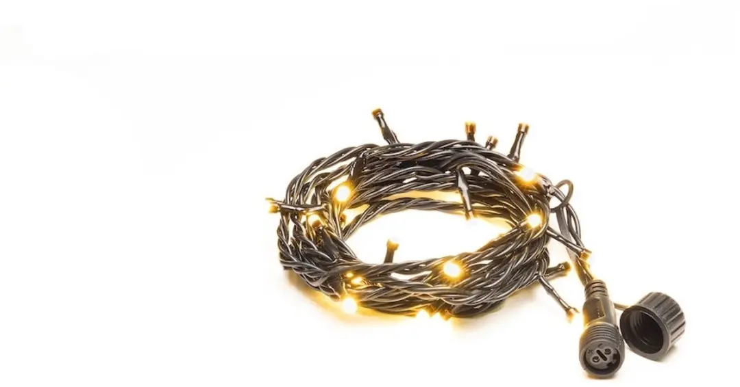 Konstsmide LED Lichtketting 50 Warmwit 5m - Koppelbaar - afbeelding 3 van 5