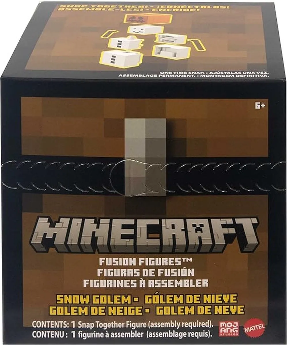 Minecraft Large Fusion Figure Snow Golem Speelgoed
