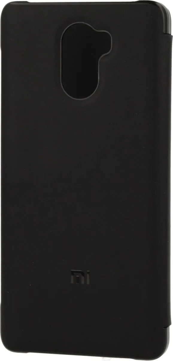 Xiaomi Redmi 4 PU Leder Hoesje - Zwart