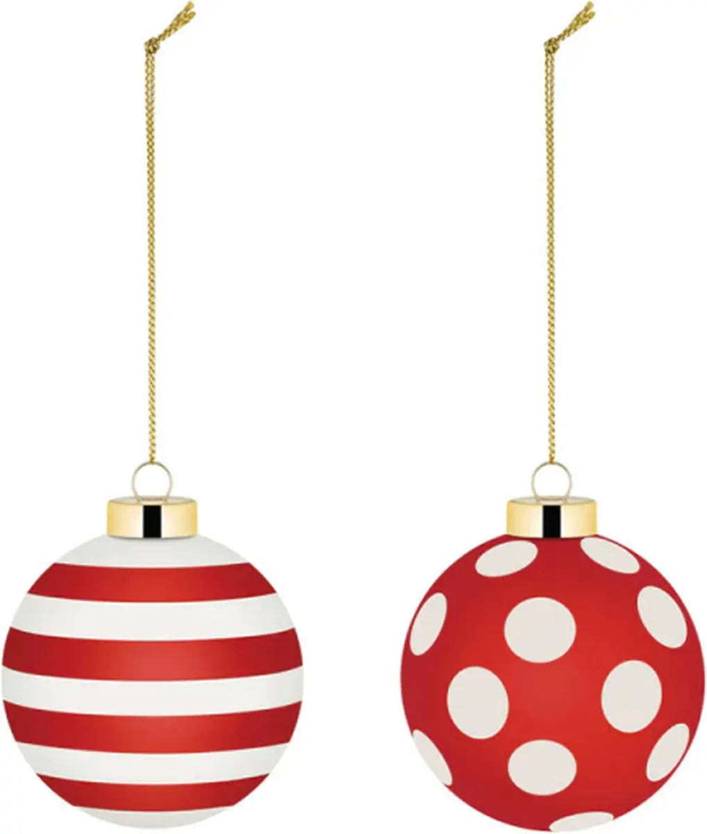 Alessi Kerstbalset Delight NZ04SET2