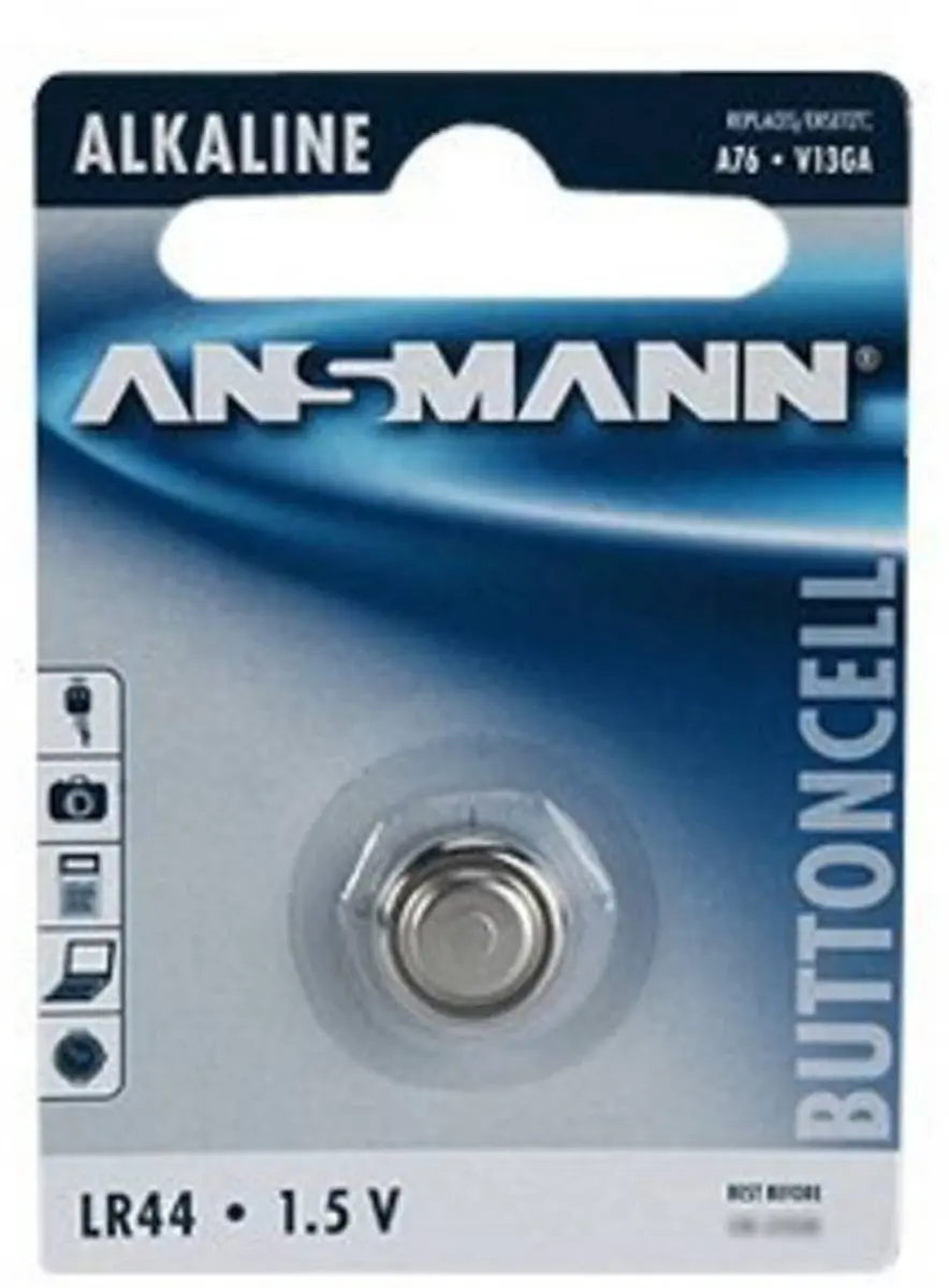 Ansmann LR44 Knoopcelbatterij - afbeelding 3 van 6