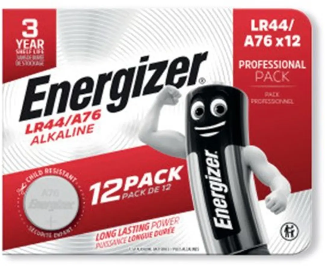 Energizer LR44/A76 Knoopcelbatterij