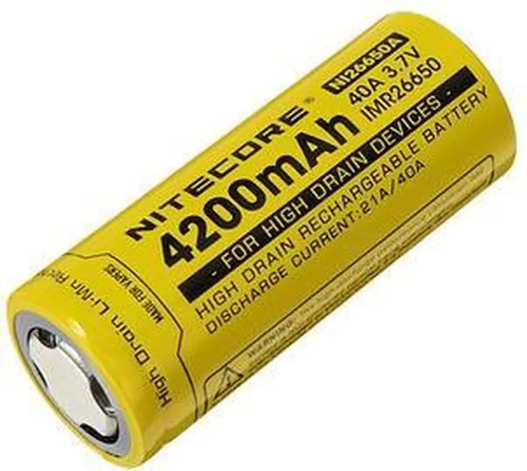 Nitecore IMR26650A 26650 Li-ion 4200mAh