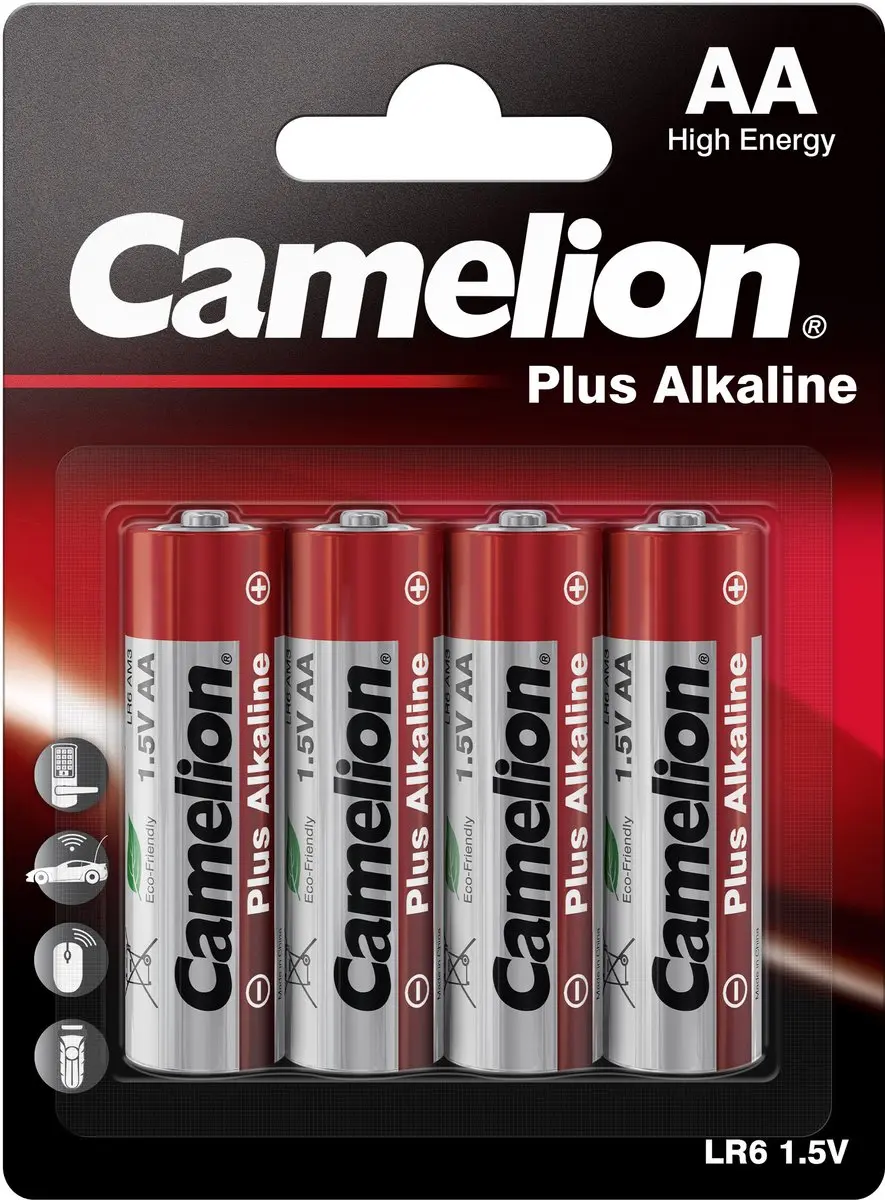 Camelion Plus AA Alkaline Batterijen 2700mAh