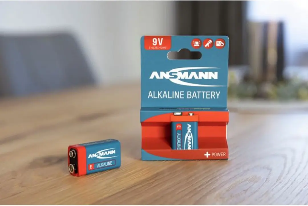 Ansmann 9V Alkaline Blok - 550mAh - afbeelding 4 van 6