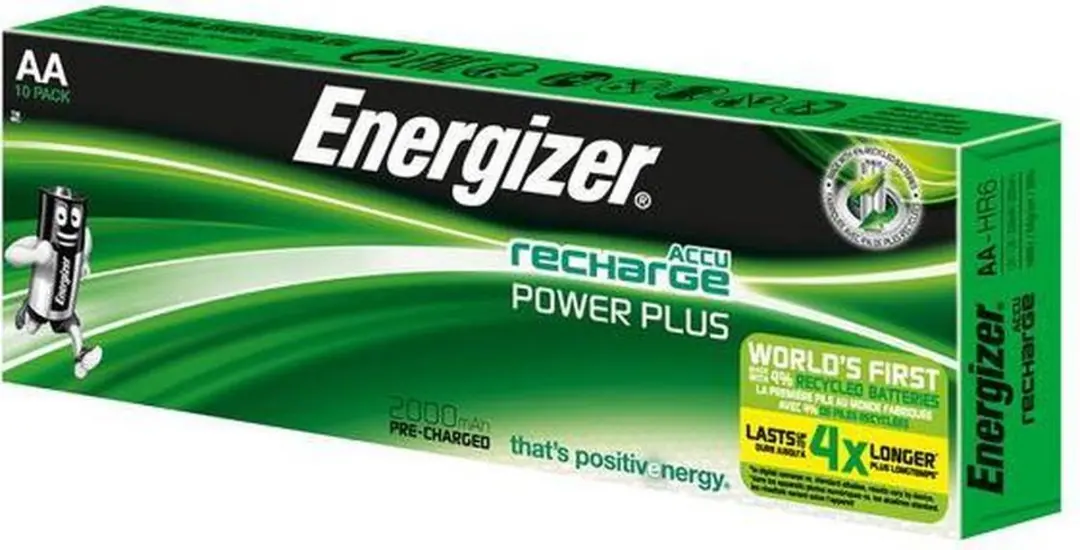 Energizer Herladen AA Oplaadbare Batterijen - 10 Stuks - afbeelding 2 van 4