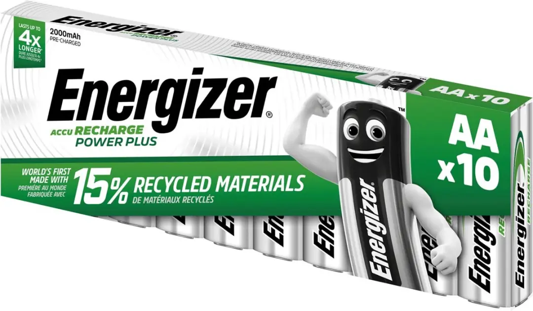 Energizer Herladen AA Oplaadbare Batterijen