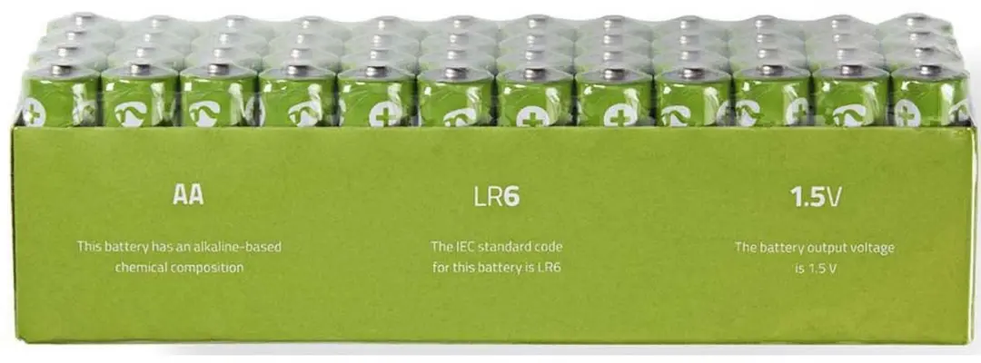 Nedis Alkaline AA Batterij - 48 Stuks - afbeelding 6 van 6