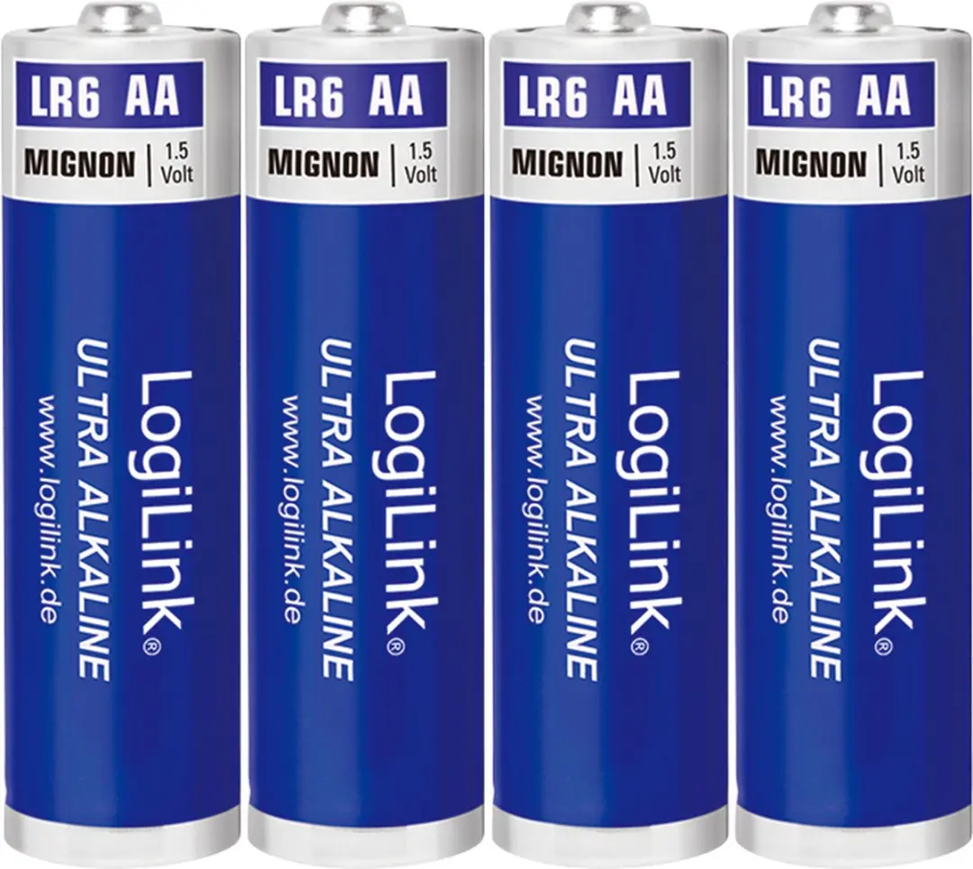 LogiLink LR6B4 AA Alkaline Batterijen
